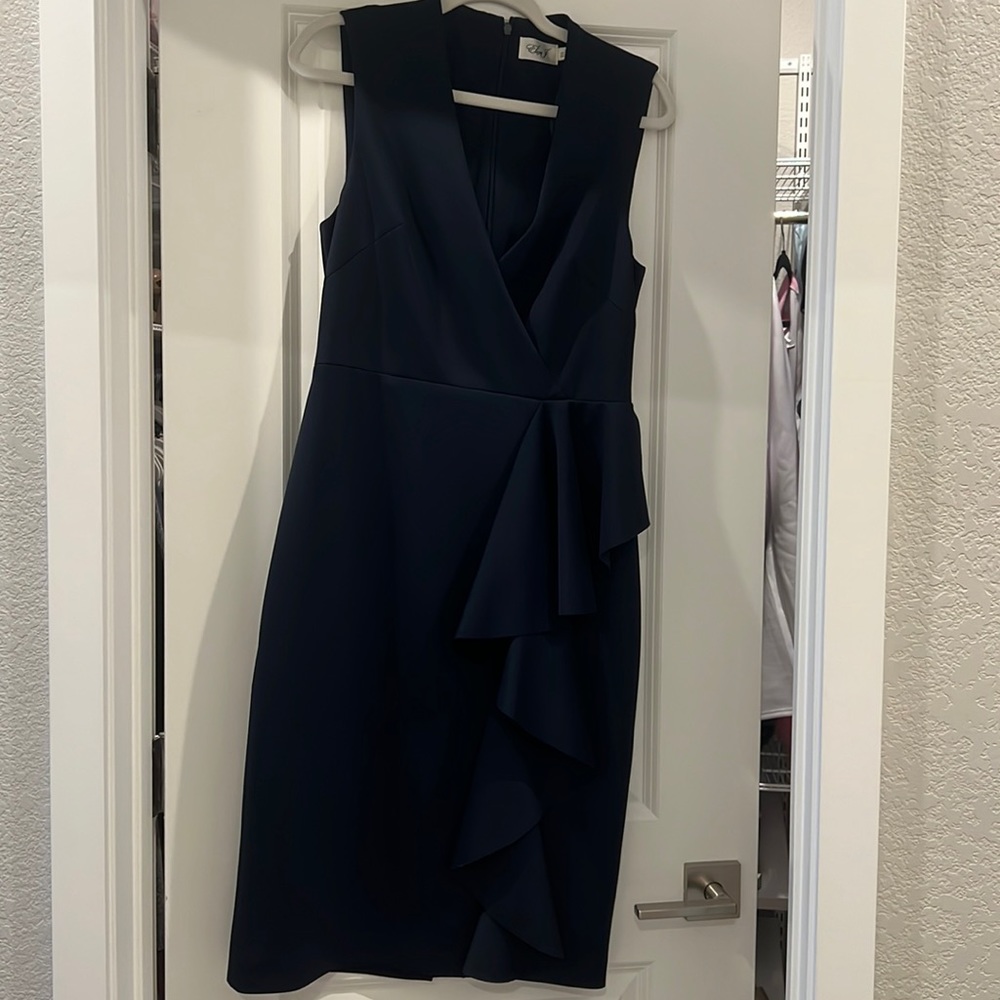 Faux Wrap Dress